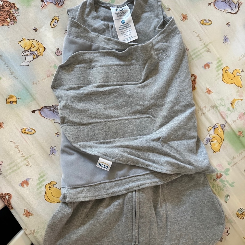Halo sleepsack swaddle 3 way adj wearable blanket